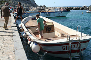 Arcipelago su gozzo in legno